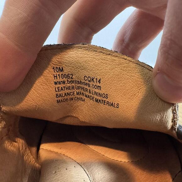 S Born Leather Penny Loafers Brown Men's 10 Slip On Casual Office Comfort - Picture 8 of 8